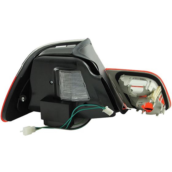 ANZO 2000-2003 BMW 3 Series E46 LED Taillights R-2