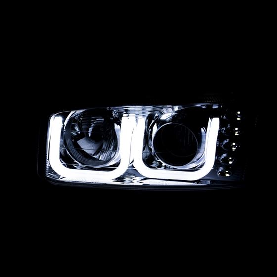 ANZO 1999-2006 Gmc Sierra 1500 Projector Headlig-2