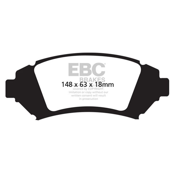 EBC Ultimax OEM Replacement Brake Pads (UD1076)-4