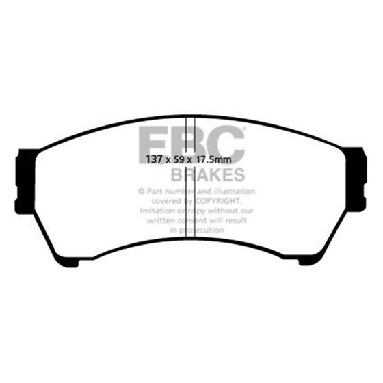 EBC Ultimax OEM Replacement Brake Pads (UD1192)-4