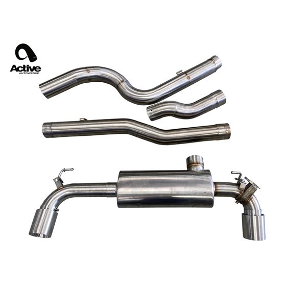 Active Autowerke Supra MKV full exhaust system-2