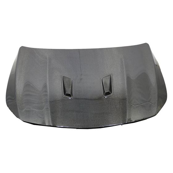 VIS Racing Carbon Fiber Hood BK Style for Merce-2