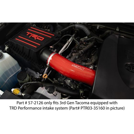 HPS Silicone Air Intake Kit for Toyota Tacoma 1-4