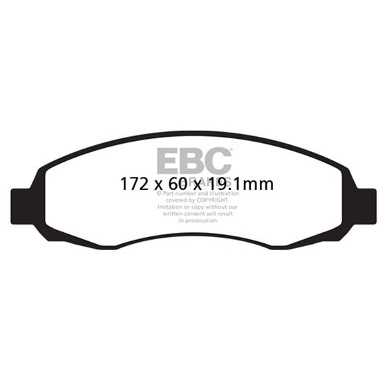 EBC Ultimax OEM Replacement Brake Pads (UD962)-4