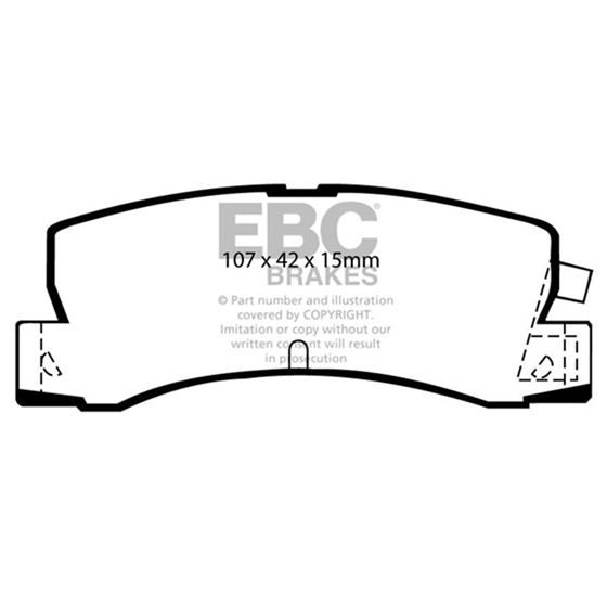 EBC Ultimax OEM Replacement Brake Pads (UD352)-4