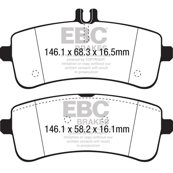 EBC Bluestuff NDX Full Race Brake Pads (DP52350-4