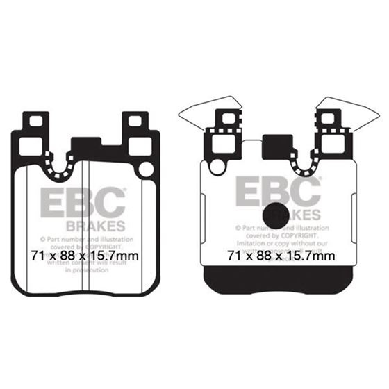 EBC Bluestuff NDX Full Race Brake Pads (DP52133-4