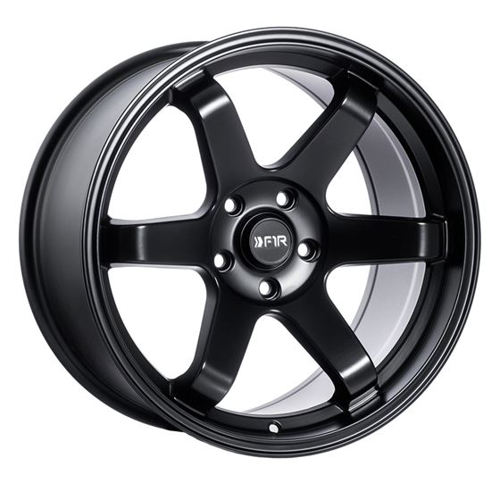 F1R F106 18x8.5 - Satin Black Wheel-2