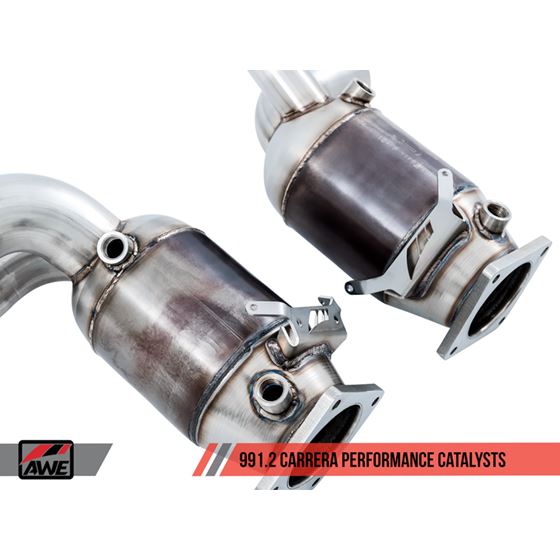 AWE Performance Catalysts for Porsche 991.2 3.0-4