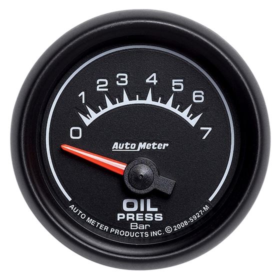 AutoMeter ES 52.4mm 0-7 Bar Oil Pressure SSE Gau-2