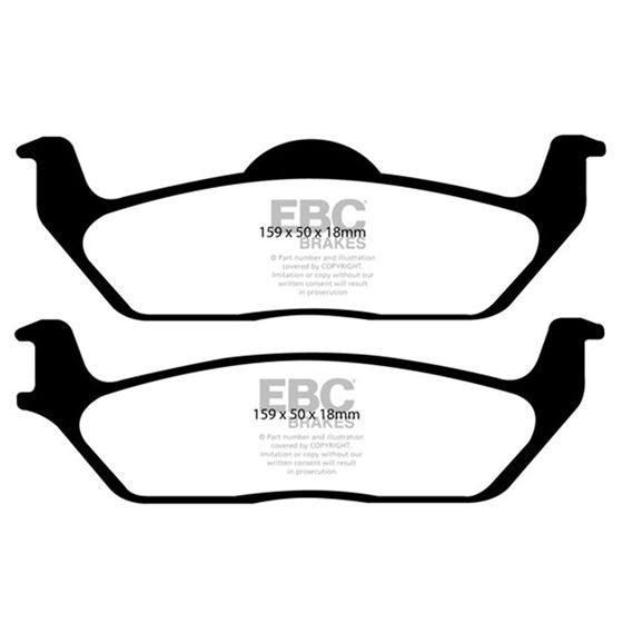 EBC Truck/SUV Extra Duty Brake Pads (ED91697)-4