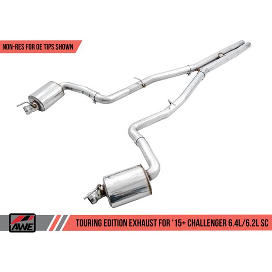 AWE Touring Edition Exhaust for 15+ Challenger-2