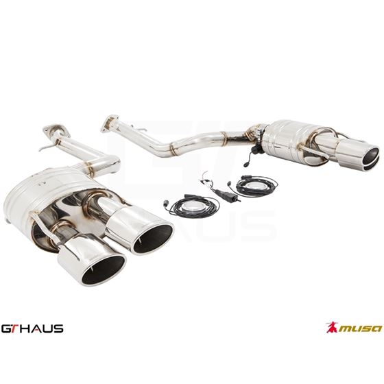 GTHAUS GTC Exhaust (EV Control)- Stainless- LE05-2