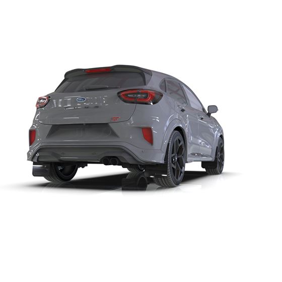 Rally Armor Black Mud Flap/Grey Logo for 2020-2-2