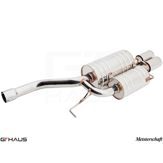 GTHAUS GT Racing Exhaust- Stainless- BM0931201-2
