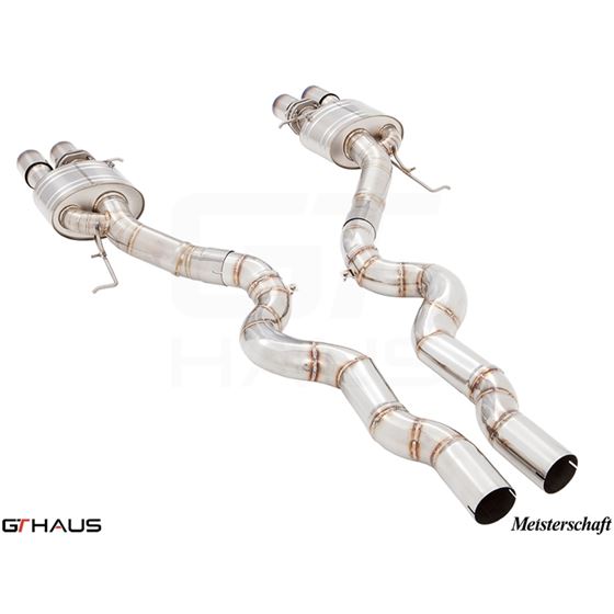 GTHAUS Super Light GT Racing Exhaust (Ti Rear Un-4