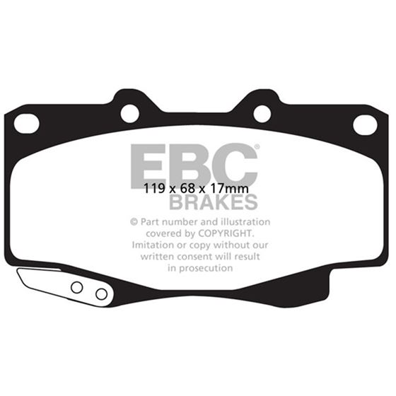 EBC Yellowstuff Street And Track Brake Pads (DP-4