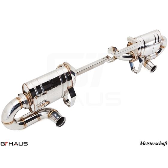 GTHAUS Super GT Racing Exhaust- Titanium- LA0122-4