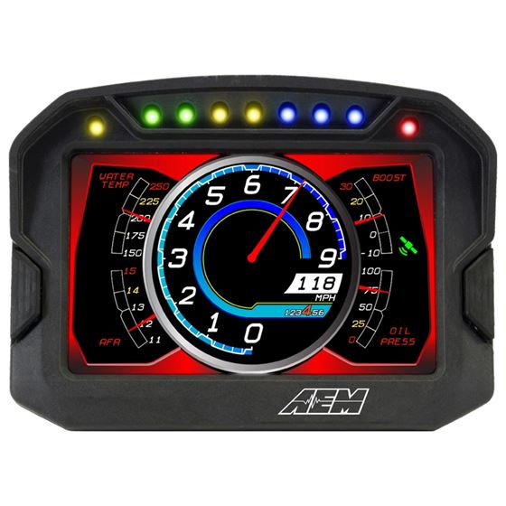 AEM Electronics CD-5LG Carbon Logging Display w-4