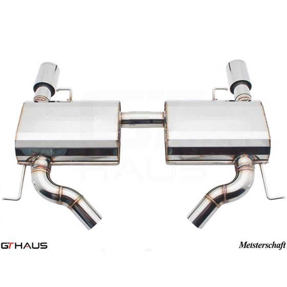 GTHAUS GT Racing Exhaust- Stainless- BM0421203-2