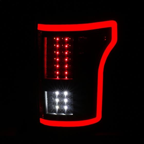 Anzo Tail Light Assembly; LED; w/Smoke Sequentia-2