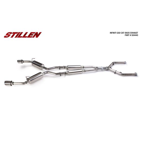 Stillen 2014-15 Infiniti Q50 3.7L Stainless Ste-2