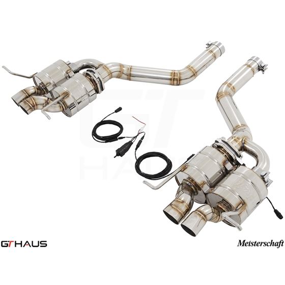 GTHAUS GTC Exhaust (EV Control)- Stainless- BE01-4