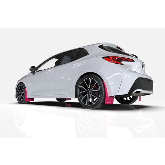 Rally Armor Pink Mud Flap BCE White Logo for 20-4