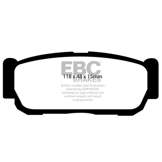 EBC Ultimax OEM Replacement Brake Pads (UD954)-4