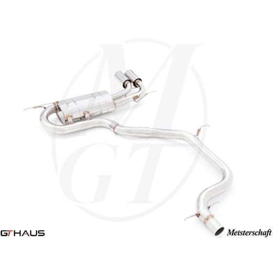 GTHAUS GT Racing Exhaust- Stainless- AU0211201-4