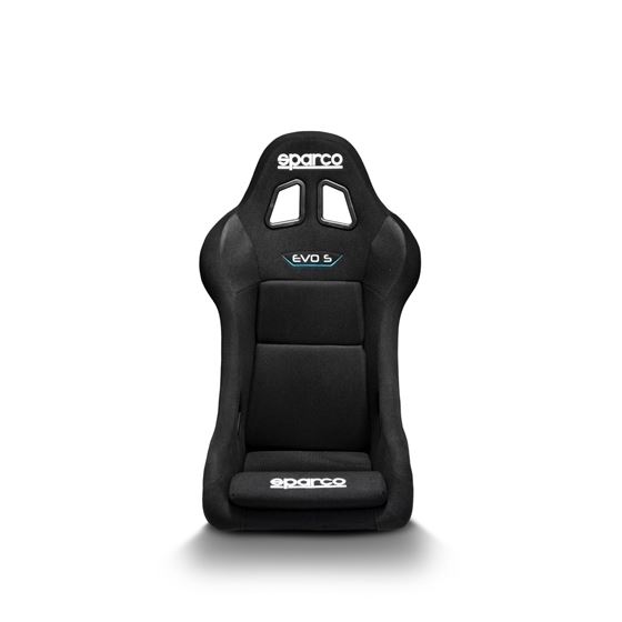 Sparco EVO S QRT Racing Seats, Black/Black Cloth-2