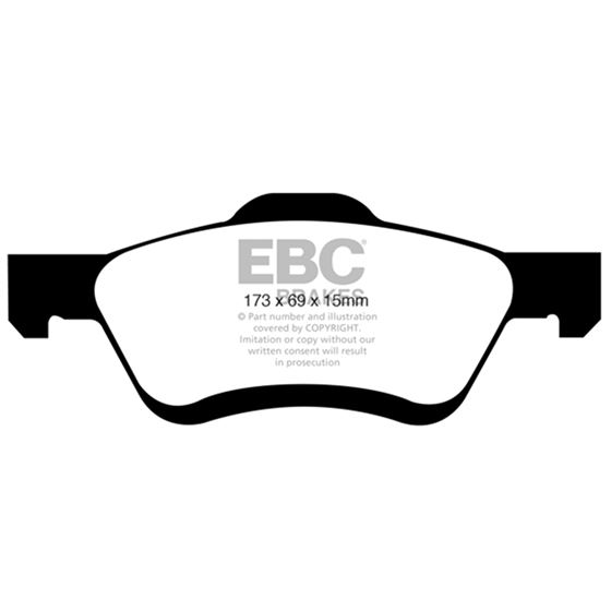 EBC Truck/SUV Extra Duty Brake Pads (ED91709)-4