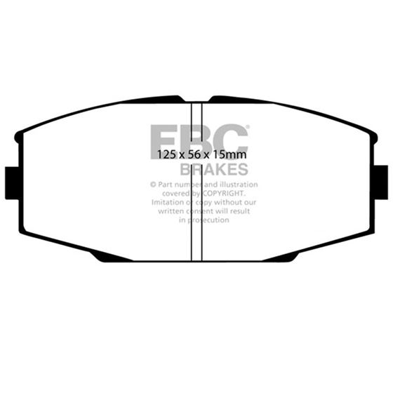EBC Ultimax OEM Replacement Brake Pads (UD336)-4
