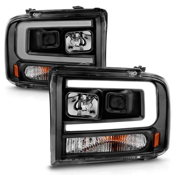 Anzo Projector Headlight Set for 2005 Ford Excur-2