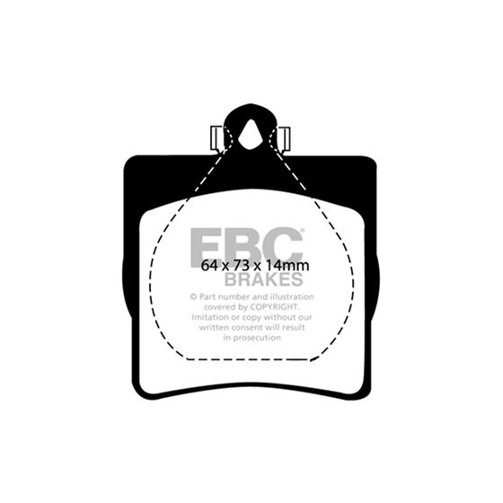 EBC Yellowstuff Street And Track Brake Pads (DP-4