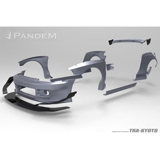 PANDEM CIVIC EG REAR WING (17050117)-2