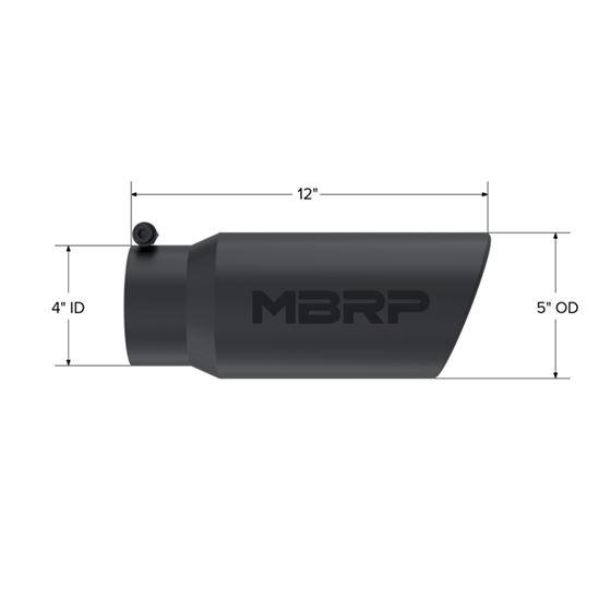 MBRP 5 " Angled Tip (T5051BLK)-2