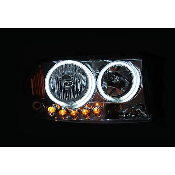 ANZO 1997-2004 Dodge Dakota Projector Headlights-2