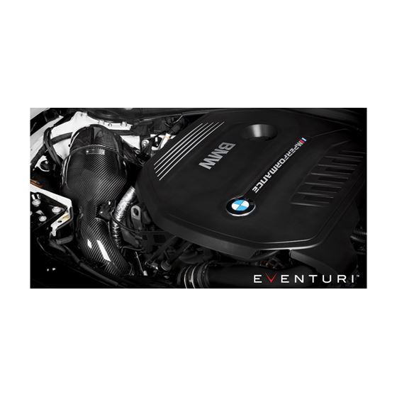 Eventuri BMW B58 M140i, M240i - Black Carbon In-4