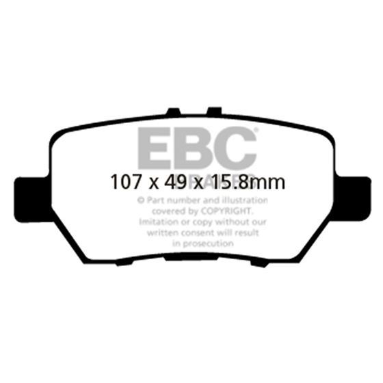 EBC Ultimax OEM Replacement Brake Pads (UD1090)-4