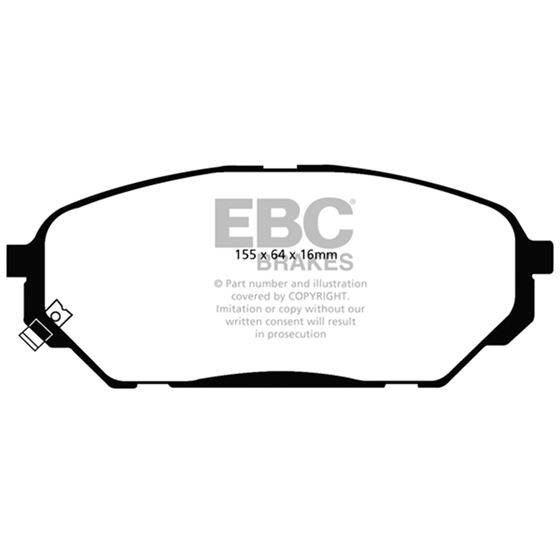 EBC 6000 Series Greenstuff Truck/SUV Brakes Dis-4