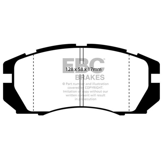 EBC Ultimax OEM Replacement Brake Pads (UD563)-4