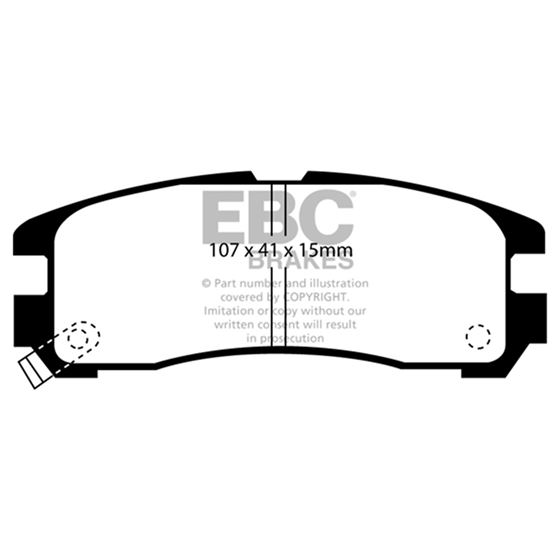 EBC Yellowstuff Street And Track Brake Pads (DP-4