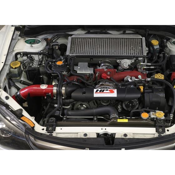 HPS Performance 837 566R Cold Air Intake Kit (Co-2
