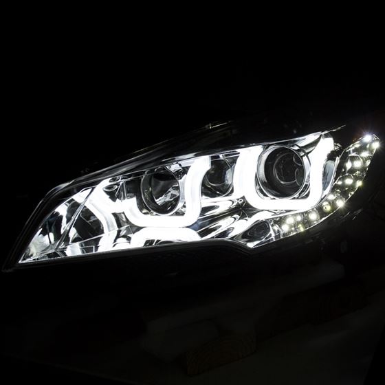 ANZO 2013-2015 Ford Escape Projector Headlights-2