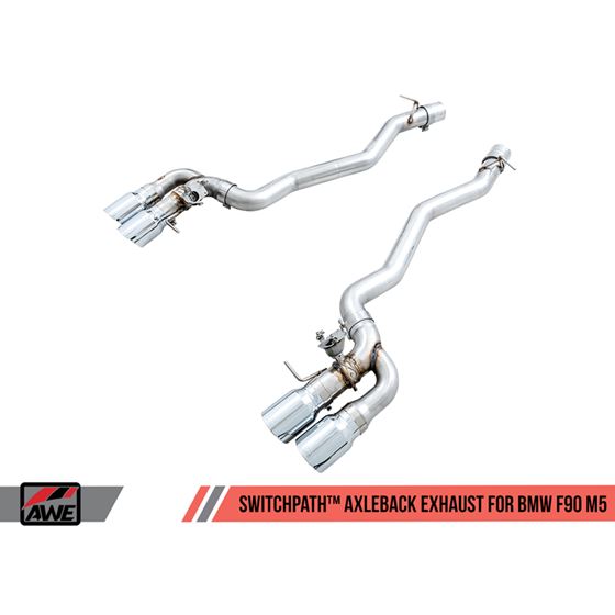 AWE SwitchPath Catback Exhaust for BMW F90 M5 -4