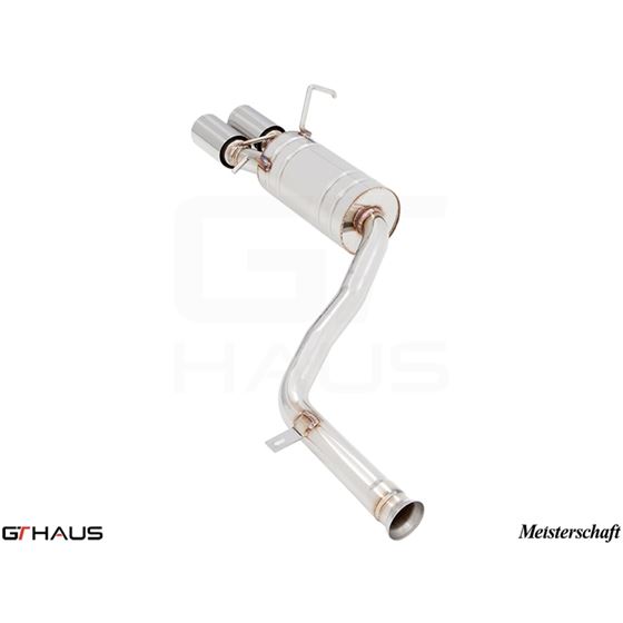 GTHAUS GT Racing Exhaust- Stainless- ME0211201-2