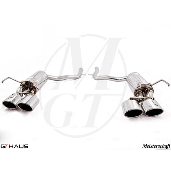 GTHAUS GT Racing Exhaust- Stainless- ME0221231-4