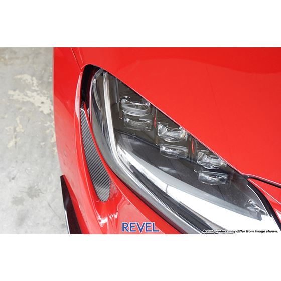 Revel GT Dry Carbon Front Fog Lamp Cover for 202-2