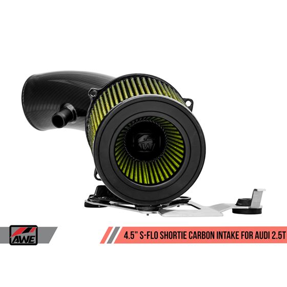 AWE 4.5" S-FLO Shortie Carbon Intake for A-4